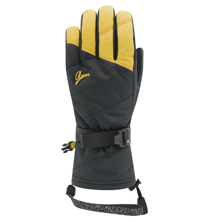 Racer Handschuhe Native 4 Black Yellow Präsentation