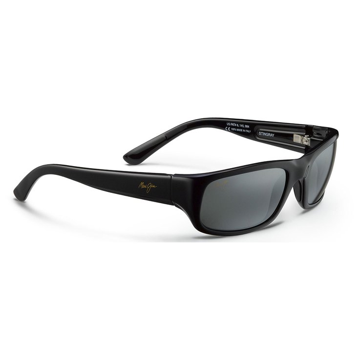 Maui Jim Sunglasses Stingray Gloss Black Gris Neutre Mineral St Bidegrade Overview