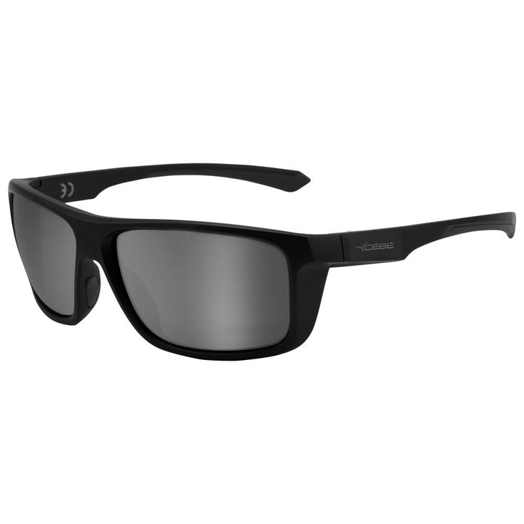 Cebe Sonnenbrille Waterguard Matt Black Grey Polarized Präsentation