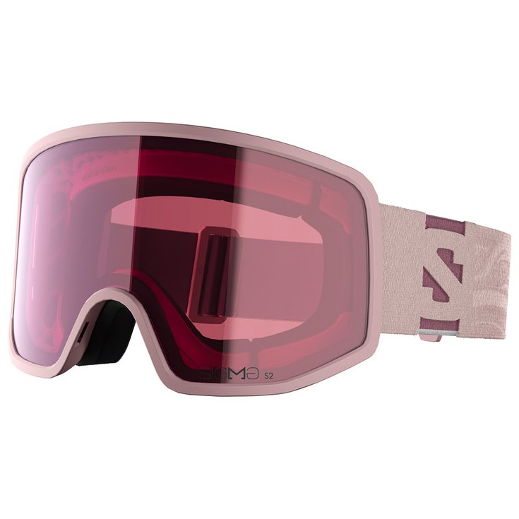 Salomon Maschera Sentry Pro S Heavenly Pink Sigma Silver Pink + Sigma Gun Metal Presentazione