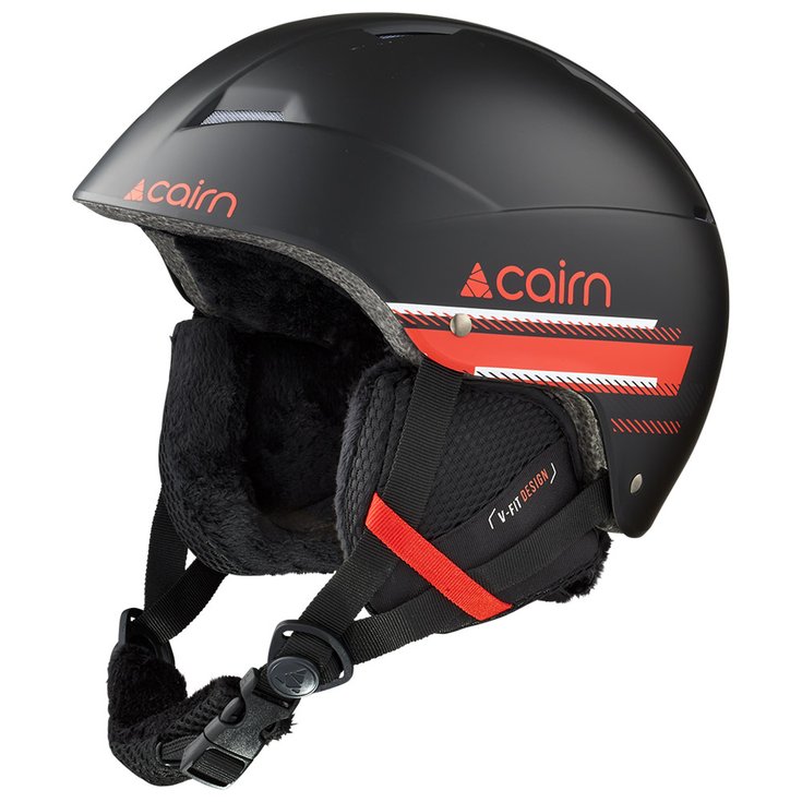 Cairn Casque Andromed Junior Mat Black Racing Présentation