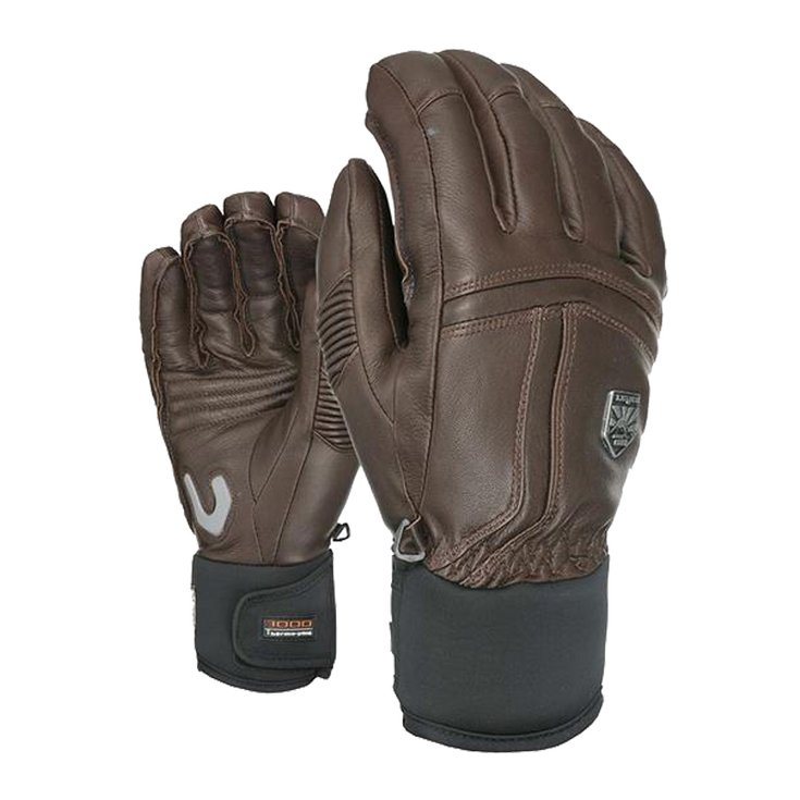 Level Gloves Off Piste Leather - Brun Side