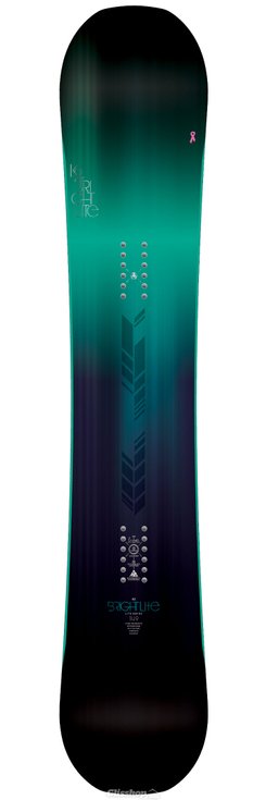 K2 Snowboard Bright Lite Oberseite