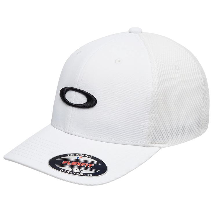 Oakley Berretto Oakley Ellipse Mesh Hat White Black Presentazione