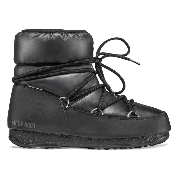 Moon Boot Chaussures après-ski Low Nylon Wp 2 Black Présentation