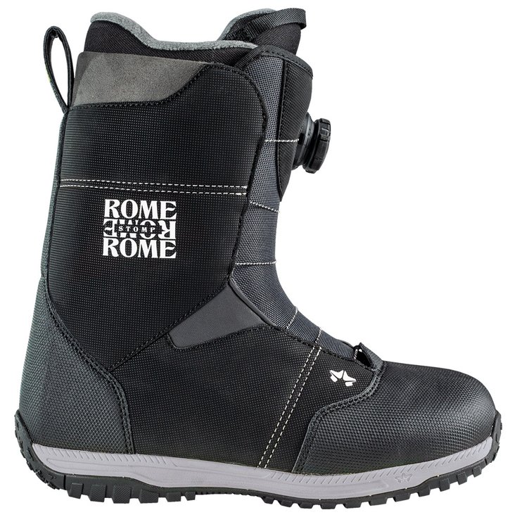 Rome Boots Stomp Boa Black Présentation