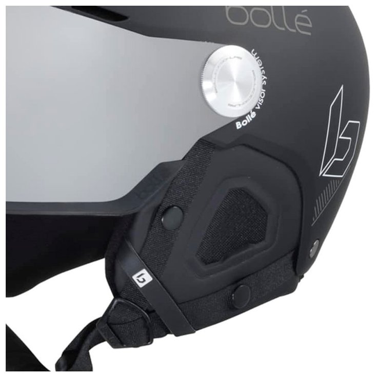 Bollé Helmet w/ visor Might Visor Premium Black Photochromic Silver