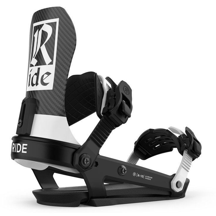 Ride Snowboard Binding A-10 Classic Black Black Overview