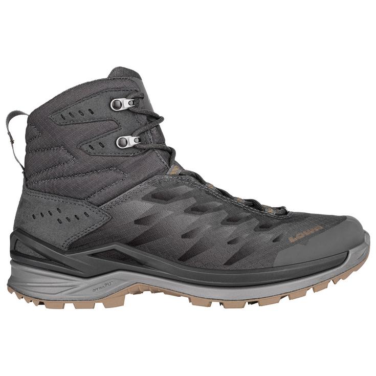 Lowa Fast-Hikingschoenen Ferrox Gore-Tex Mid Anthracite Bronze Voorstelling