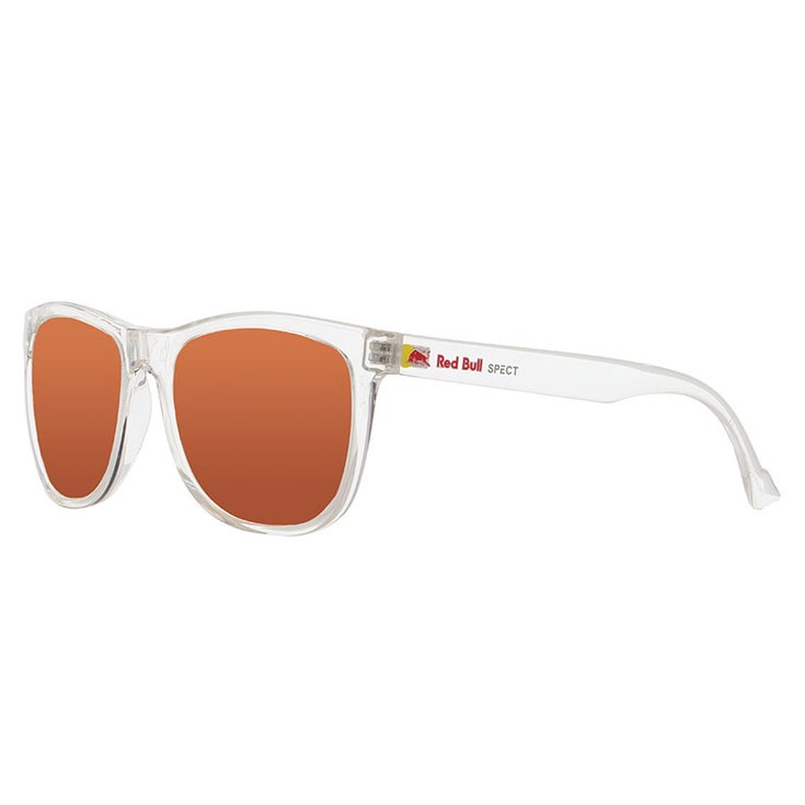 Red Bull Spect Sunglasses Lake X'tal Clear-Brown With Red Mir Overview