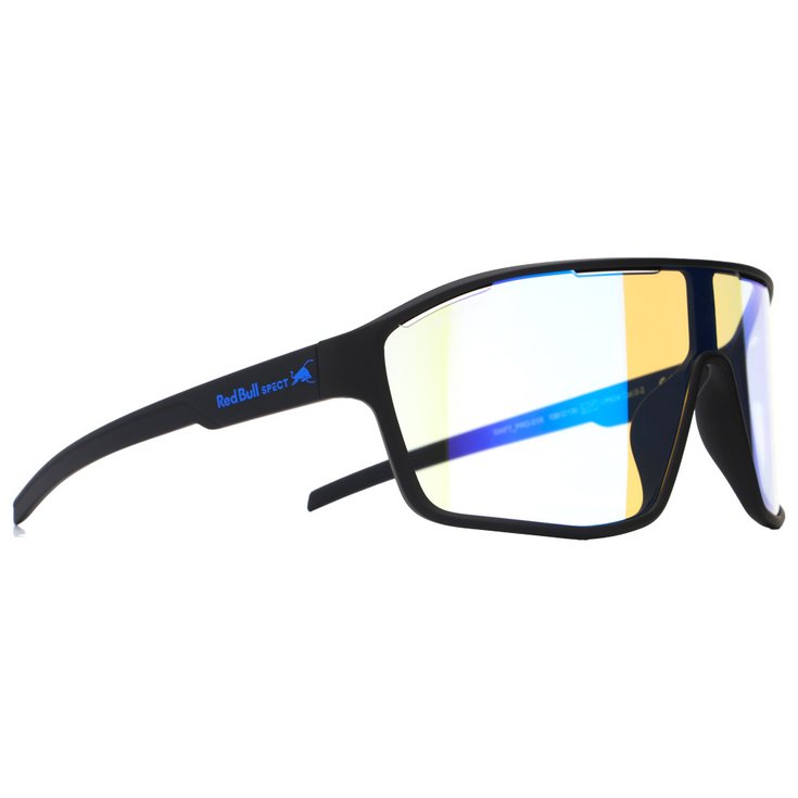 Red Bull Spect Gafas Daft Pro Soft Touch Black Photochromic Blue Mirror Presentación