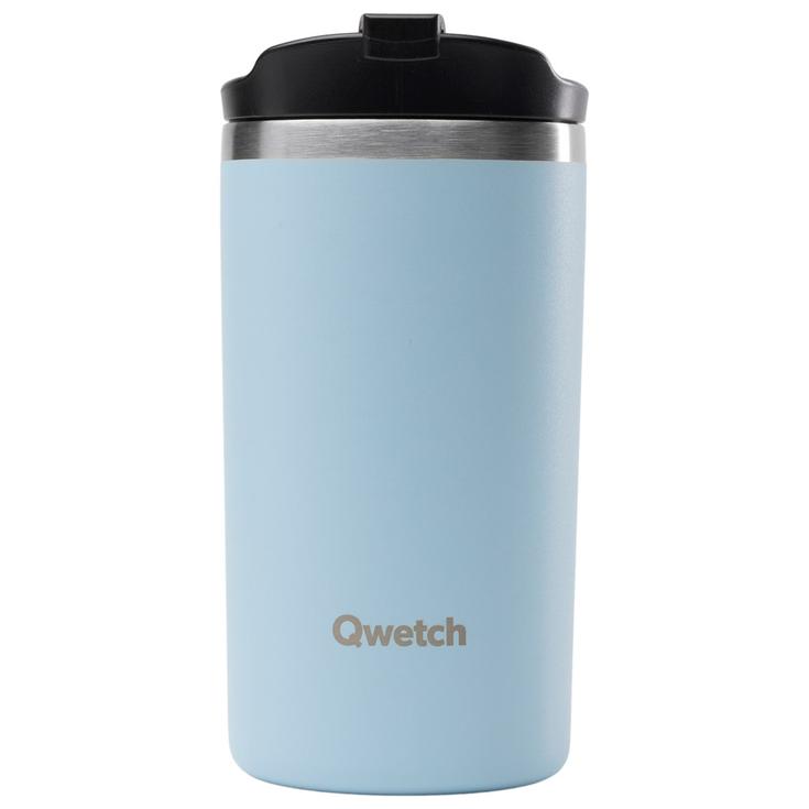 Qwetch Mug Travel Mug 350 ml Matt Pastel Bleu Presentazione