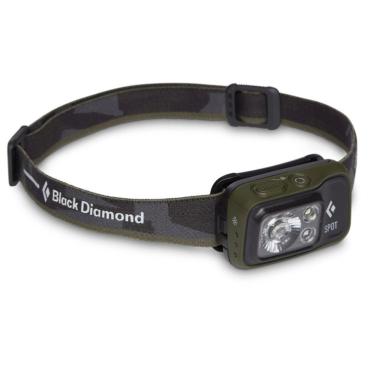 Black Diamond Stirnlampe Spot 400 Dark Olive Präsentation