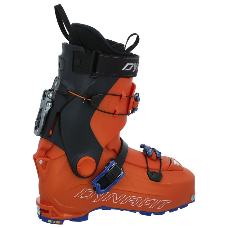 Dynafit Chaussures de Ski Randonnée Hoji Px Orange Asphalt Présentation