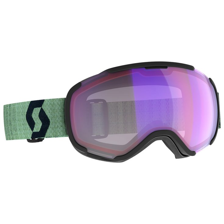 Scott Masque de Ski Goggle Faze Ii Ls Soft Grn/Bla Présentation