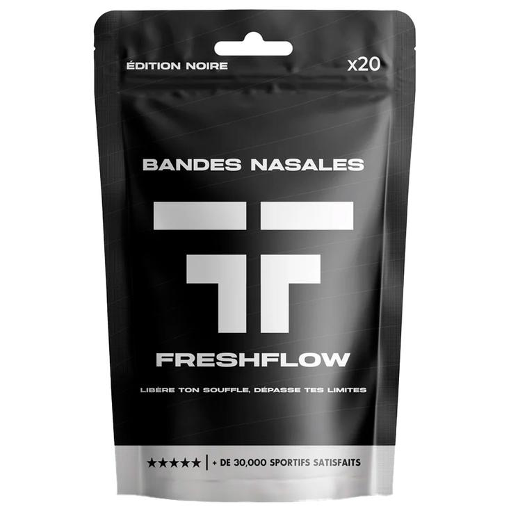 Fresh Flow Nasal strips Adhésifs x20 pcs Black 2.0 Overview