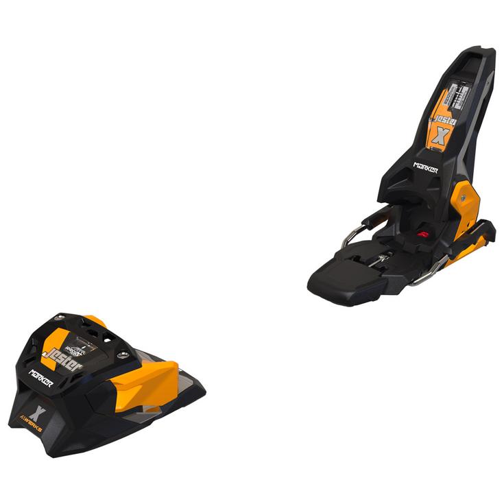 Marker Fijaciones esquí Jester X 16 Mwerks 90mm Black Orange Presentación