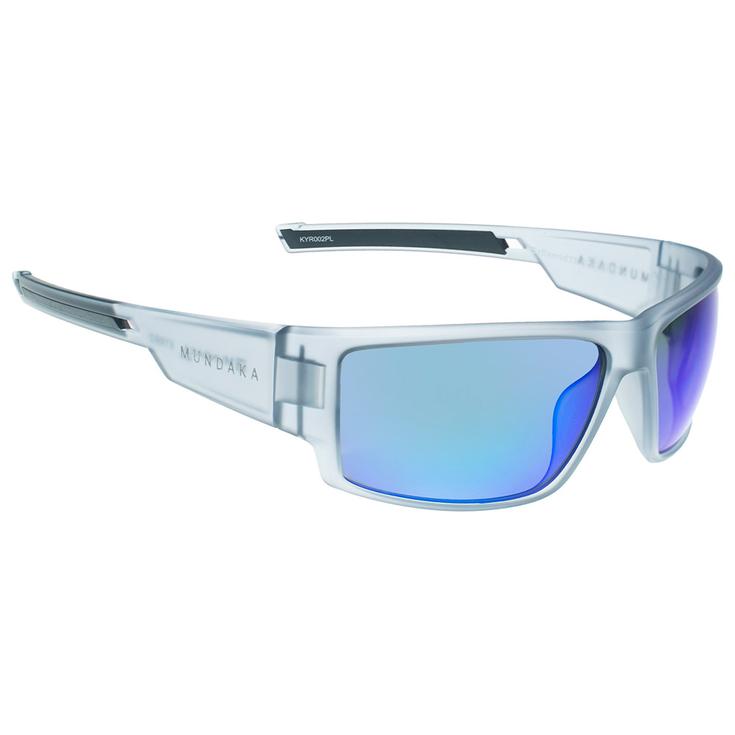 Mundaka Optic Sonnenbrille Kyrro Crystal Grey Smoke Blue Revo Cx Polarized Präsentation