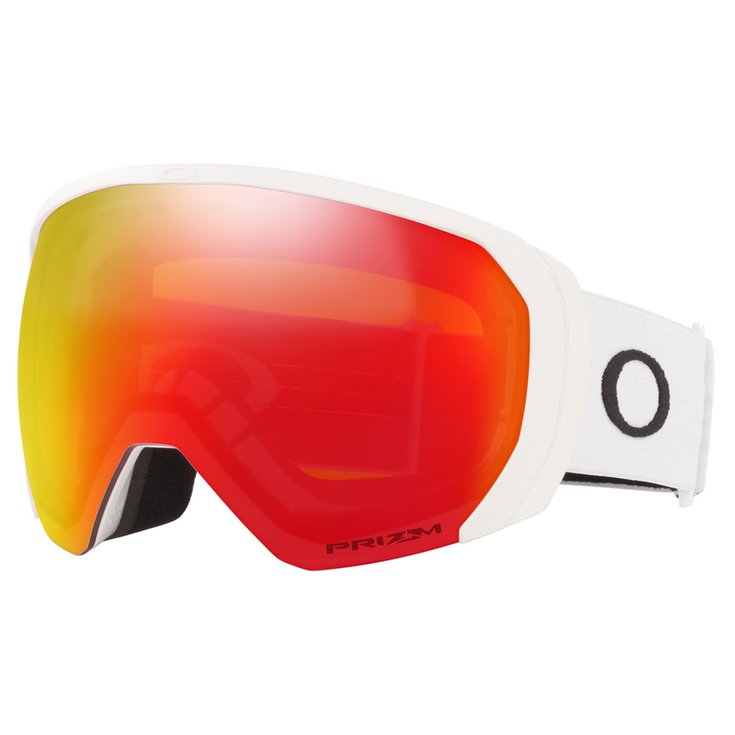 Oakley Skibrillen Flight Path L Matte White Prizm Torch Iridium Voorstelling