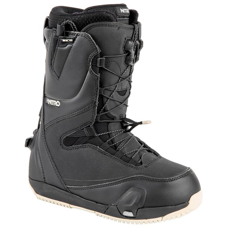 Nitro Boots Cave Tls Step On Black-Sand Black Sand Voorstelling