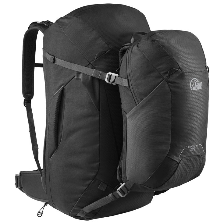 Lowe Alpine Backpack Escape Tour 55+15 Black Overview