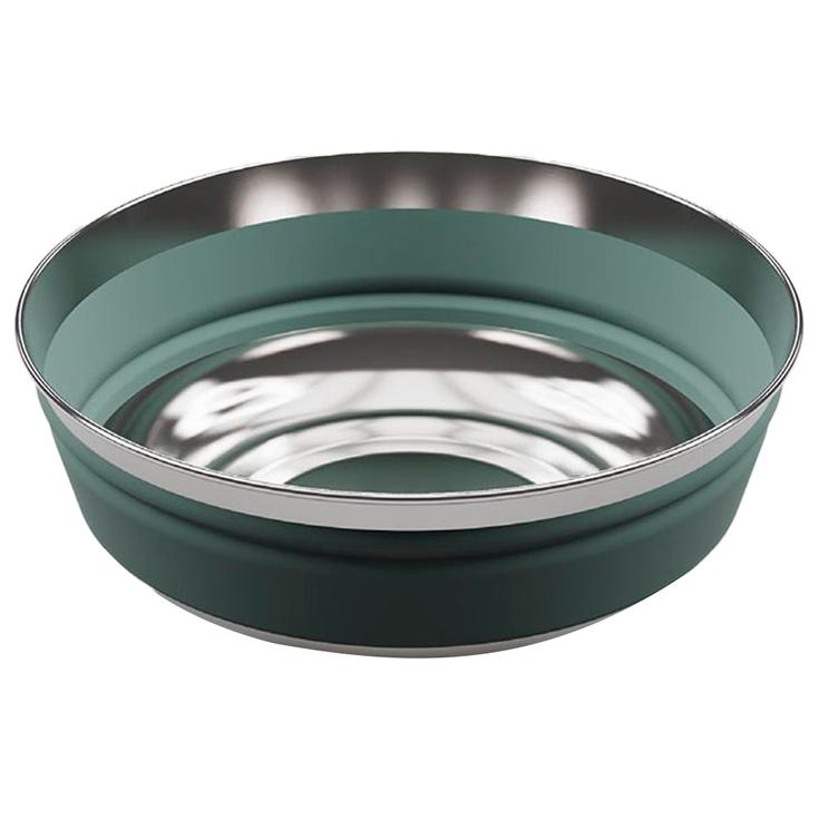 Sea To Summit Ciotole Detour Stainless Steel Collapsible Bowl 95 g. Green Presentazione