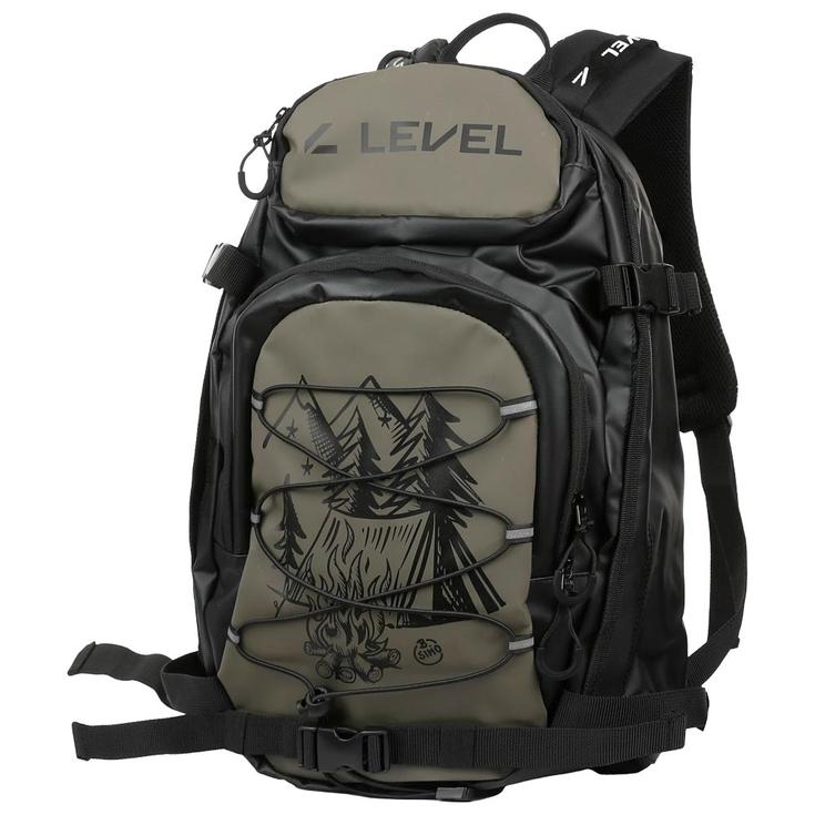 Level Zaino Freeride Eagle 25Lt Forest Presentazione