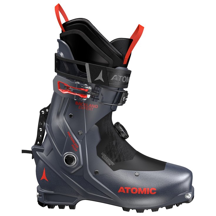 Atomic Chaussures de Ski Randonnée Backland Expert Dark Blue Red Profil