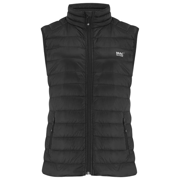 MAC IN A SAC Mouwloze donsjack Alpine Women Black Voorstelling