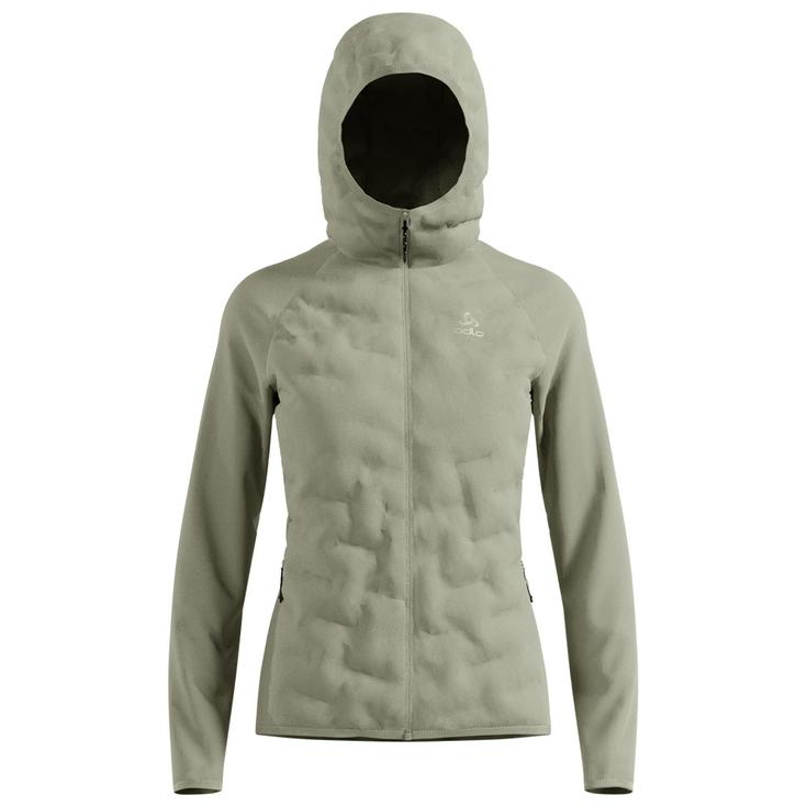 Odlo Nordic jacket Zeroweight Insulator Mid Layer Hoody Full Zip W Shadow Overview