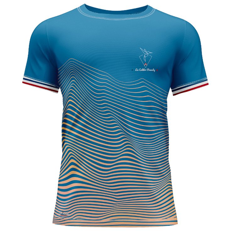Le Colibri Frenchy Trail tee-shirt Le 1886 Bleu Overview