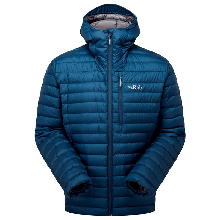RAB Chaqueta de plumas Microlight Alpine Jkt Tempest Blue Presentación