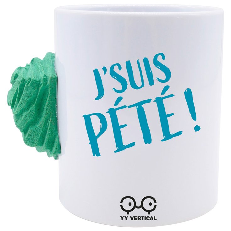 YY Vertical Climbing Mug J'suis pété ! Overview