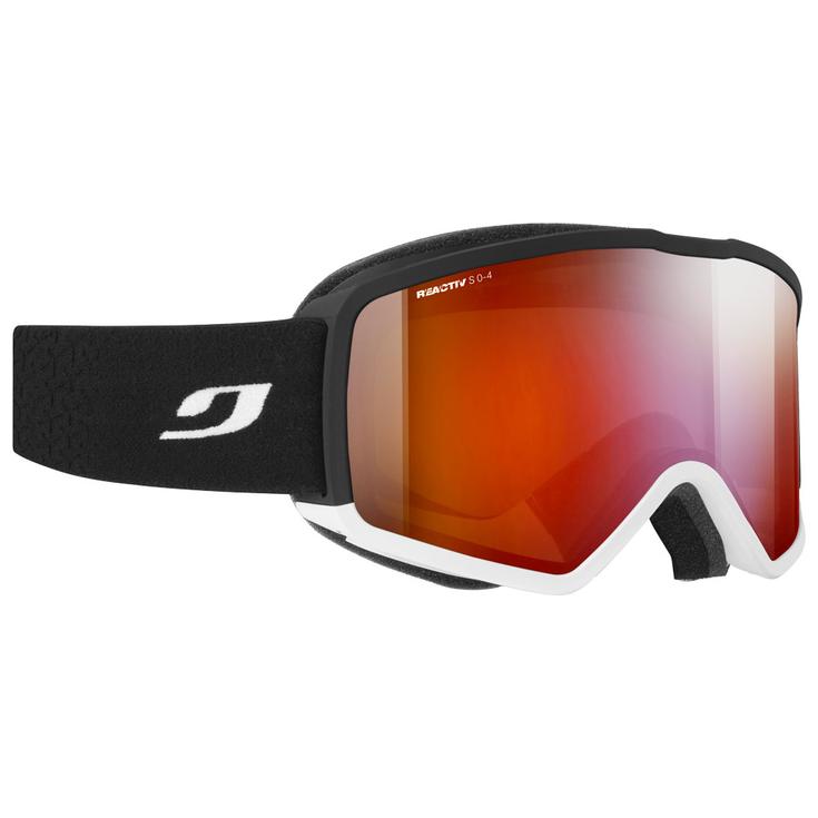 Julbo Masque de Ski Banger Noir Blanc Reactiv 0-4 High Contrast Présentation
