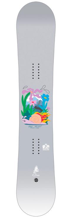 Gnu Snowboard plank Velvet Voorstelling