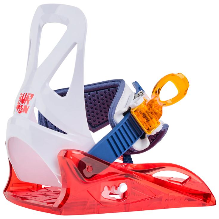 Burton Attacchi Snowboard Grom Red Multi Presentazione