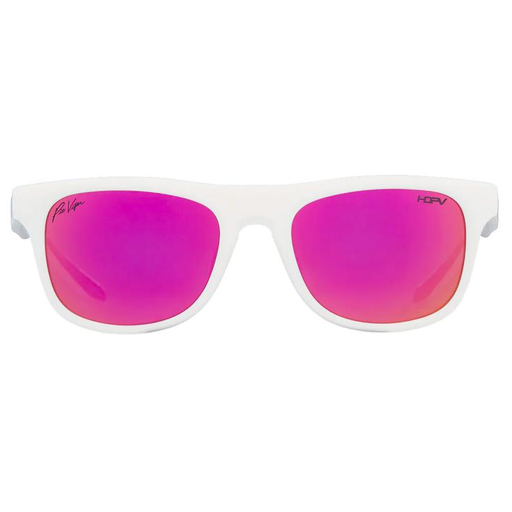 Lunettes De Soleil Pit Viper Miami Nights - Blanc - Mirroir Polarisé - Occasion TBE