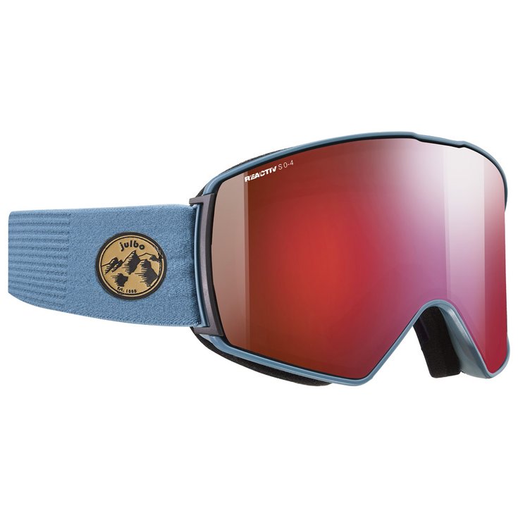 Julbo Skibrille Launcher Bleu Reactiv 0-4 High Contrast Präsentation