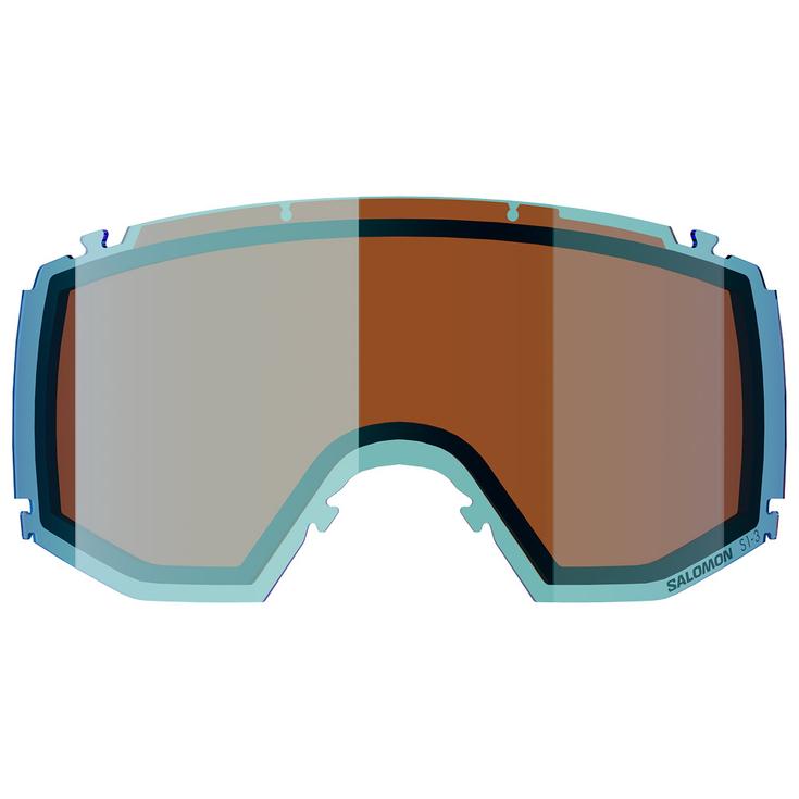 Salomon Lente de máscara S/View Lens Multilayer Photo Blue Presentación