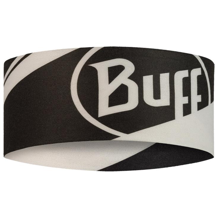 Buff Cinta de pelo Coolnet Uv Wide Headband Arthy Graphite Presentación