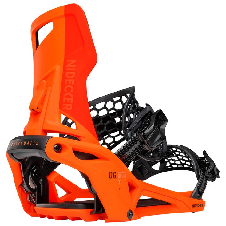 Nidecker Binding snow Supermatic OG Paprika Voorstelling