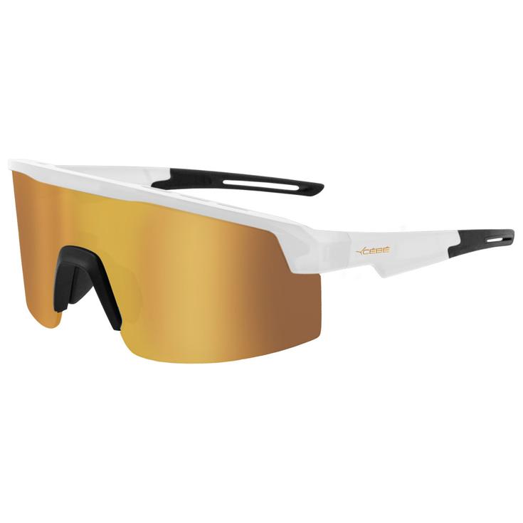 Cebe Sonnenbrille Endurance Mat White Bronze Mirror Präsentation