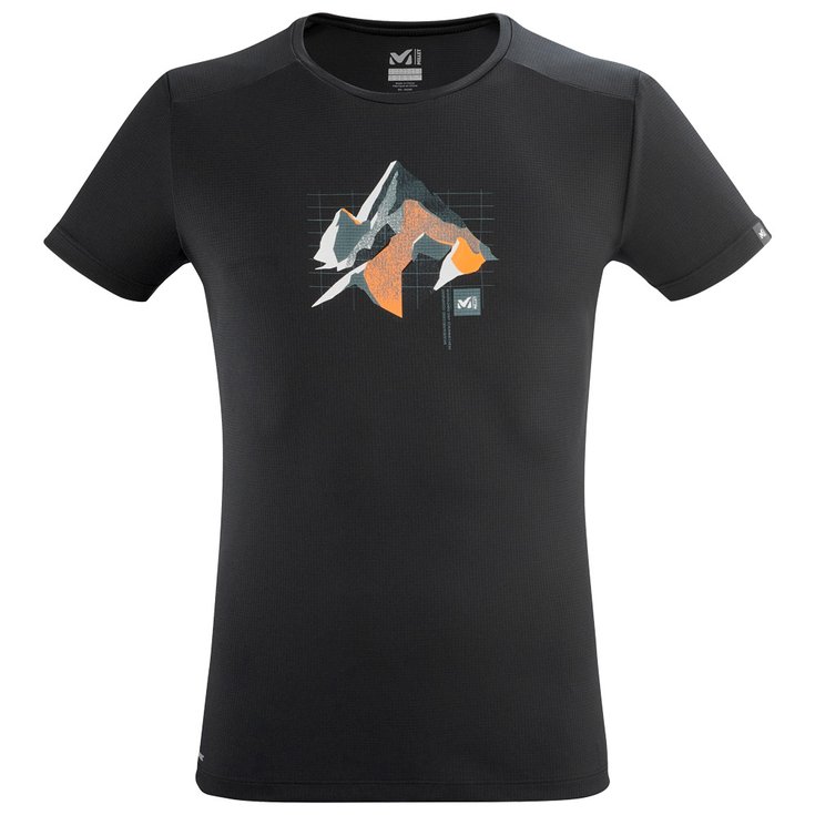 Millet Wandel T-shirt Summit Board S/S Black Voorstelling