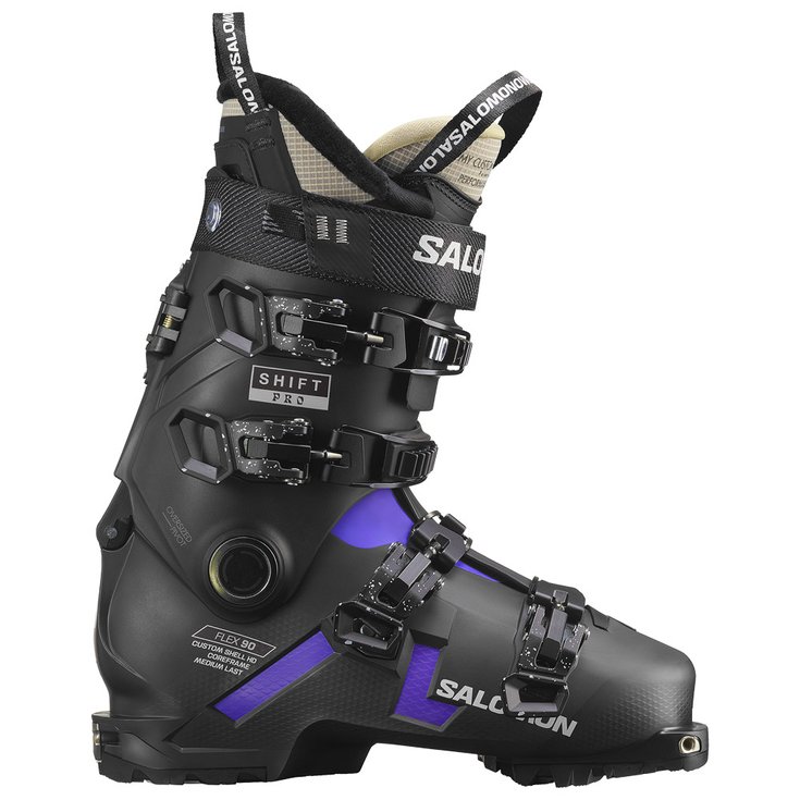 Salomon Skischuh Shift Pro 90 W At Gw Black Ultra Violet Humus Präsentation