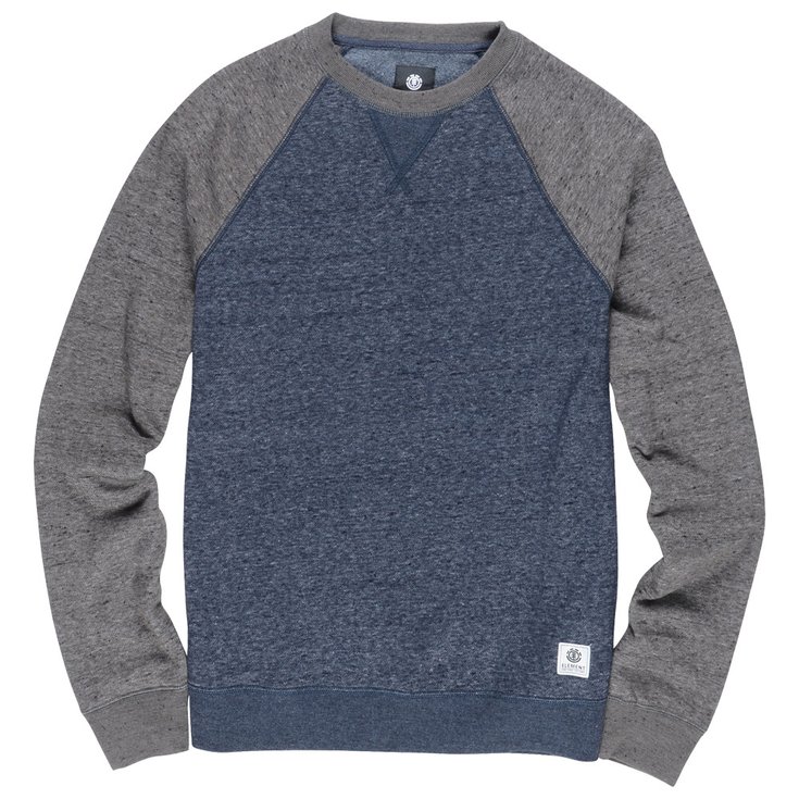 Element Sweaters Meridian Block CR Indigo Voorstelling