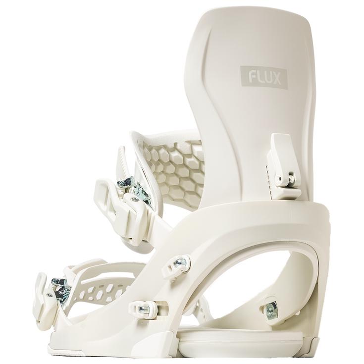Flux Snowboard Binding CV Off White Overview