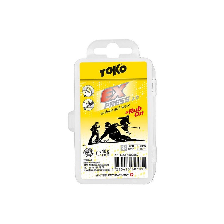 Toko Waxing Express Rub On 40G Overview
