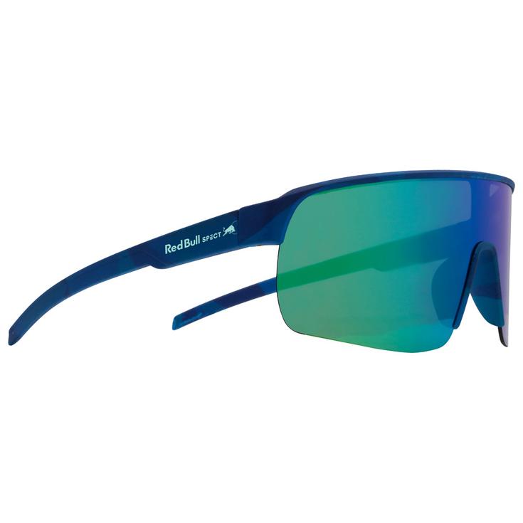 Red Bull Spect Zonnebrillen Dakota Matt Blue Pattern Smoke Green Purple Mirror Voorstelling