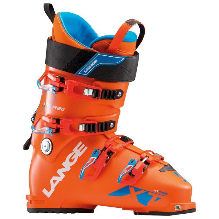 Lange Chaussures de Ski Randonnée XT 110 Free Flashy Orange Présentation