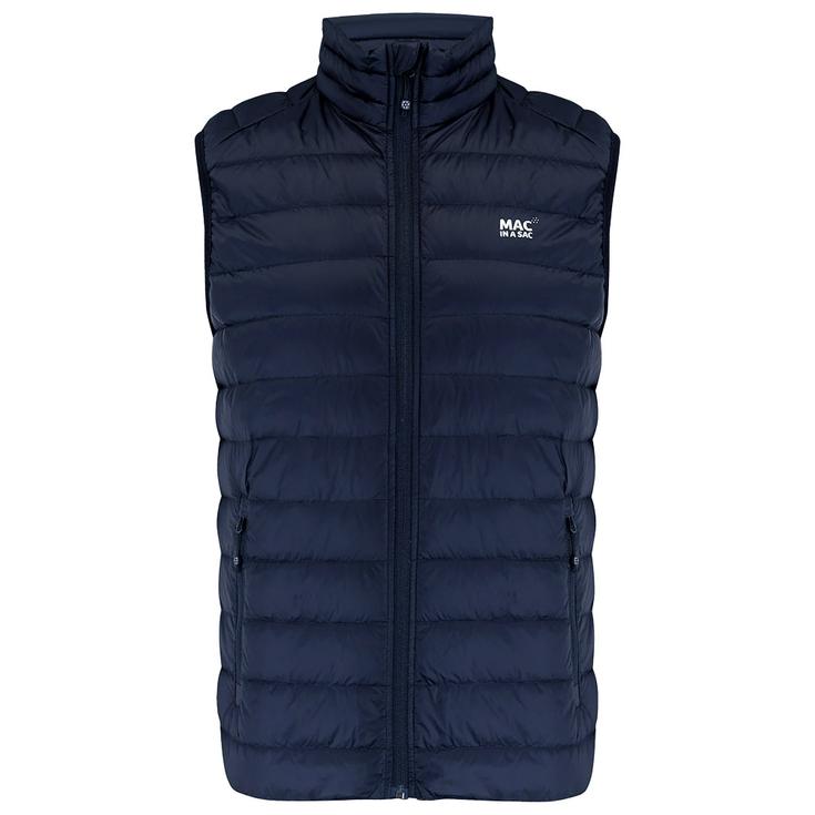 MAC IN A SAC Mouwloze donsjack Alpine Men Navy Voorstelling